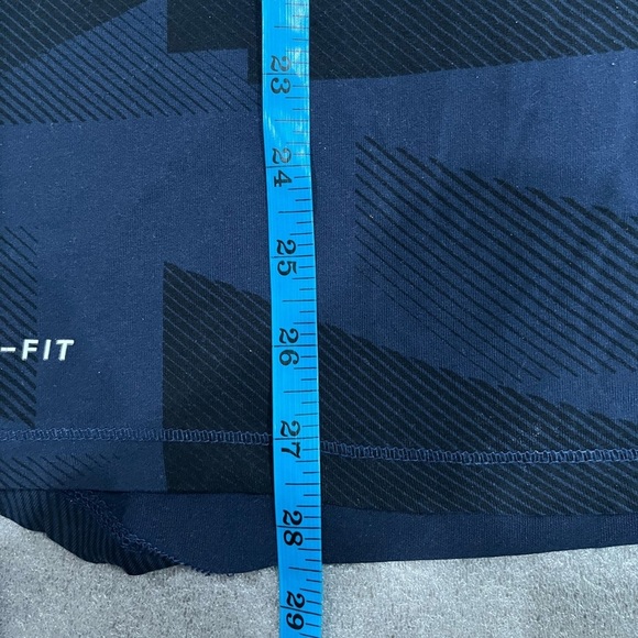 [M]Nike Men's Seattle Seahawks Navy Sideline Impact Hoodie Performance LS Tee - Picture 7 of 10